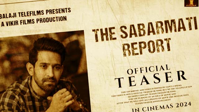 A release date for Sabarmati Report, starring Vikrant Massey, has been set A release date for Sabarmati Report, starring Vikrant Massey, has been set