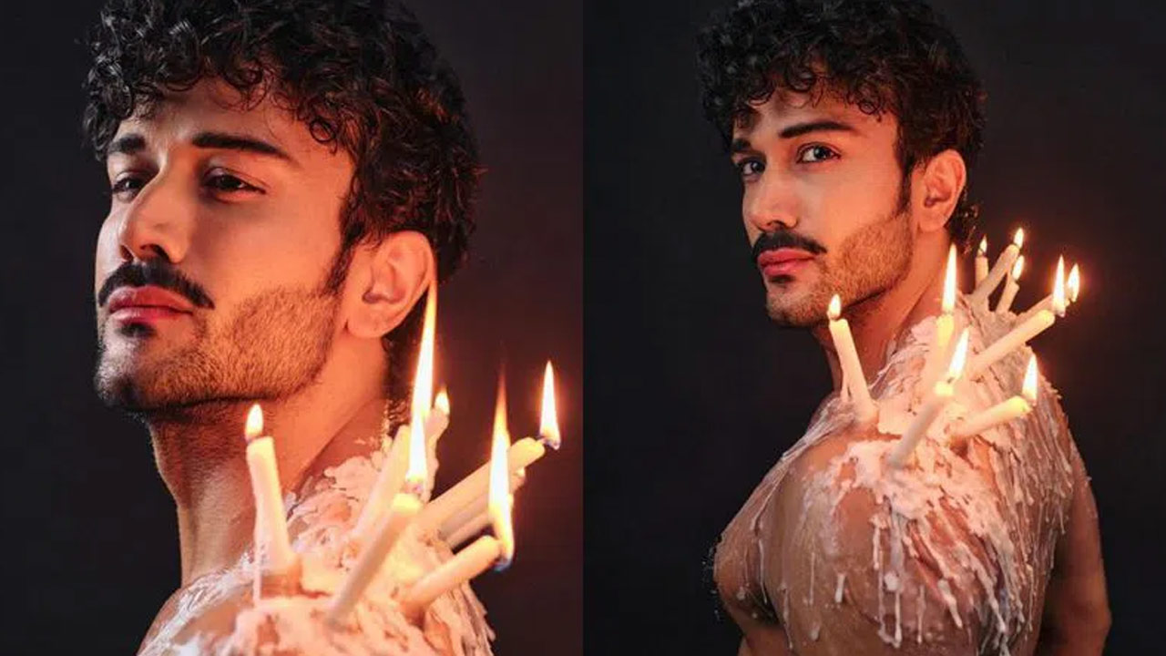Sahil Salathia's Stunning Photos with Flaming Torches on His Shoulders Sahil Salathia's Stunning Photos with Flaming Torches on His Shoulders