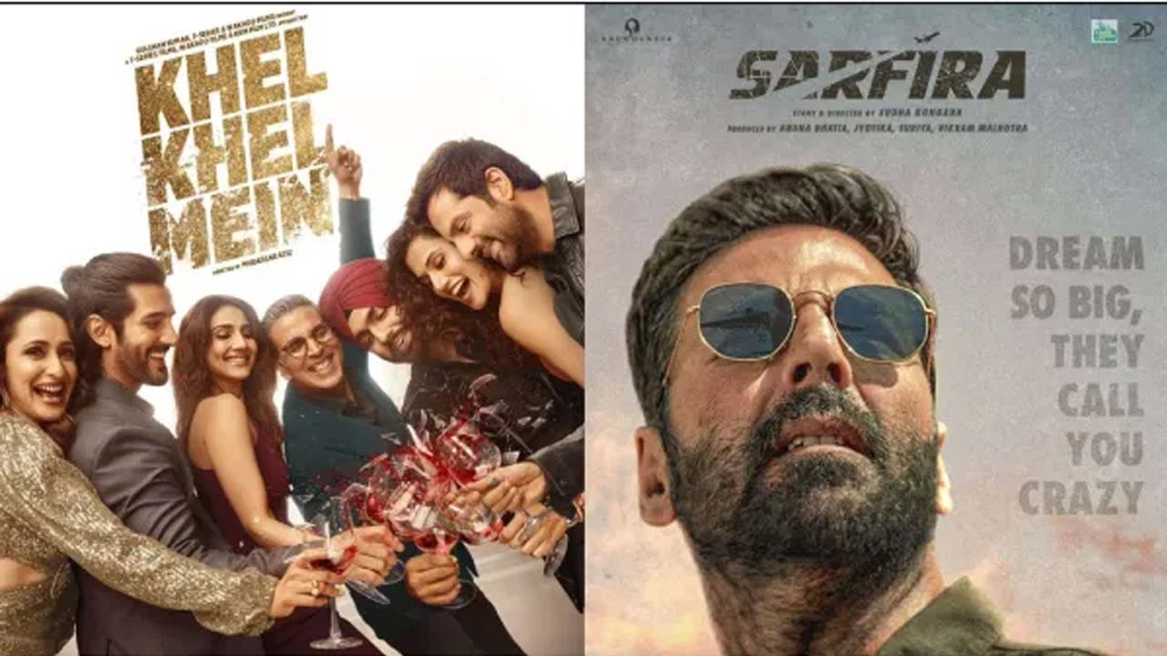 Akshay Kumar Dominates OTT Landscape with Sarfira and Khel Khel Mein