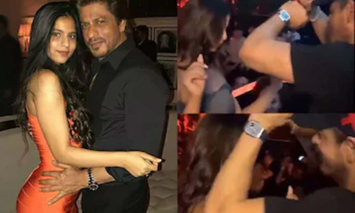 Shah Rukh Khan and Suhana Khan Dance at Party Shah Rukh Khan and Suhana Khan Dance at Party