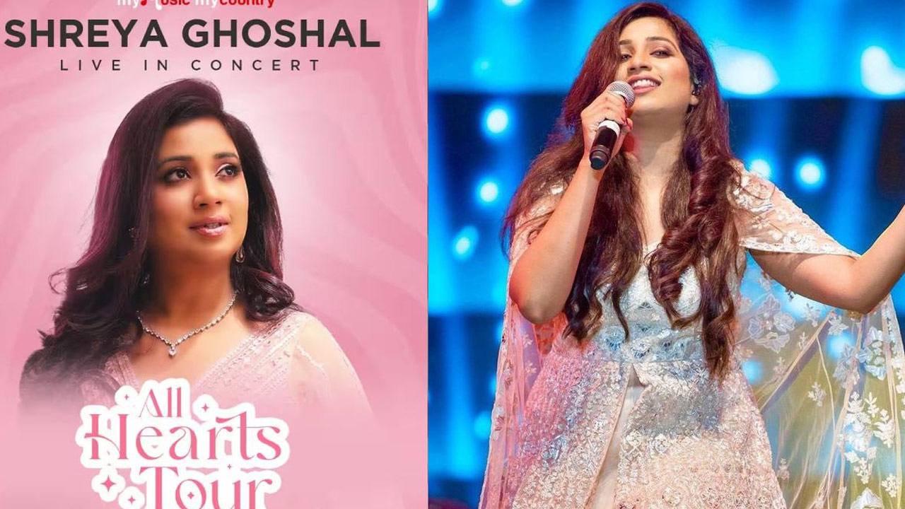 Shreya Ghoshal Set to Dazzle Hyderabad with Live Performance on November 30