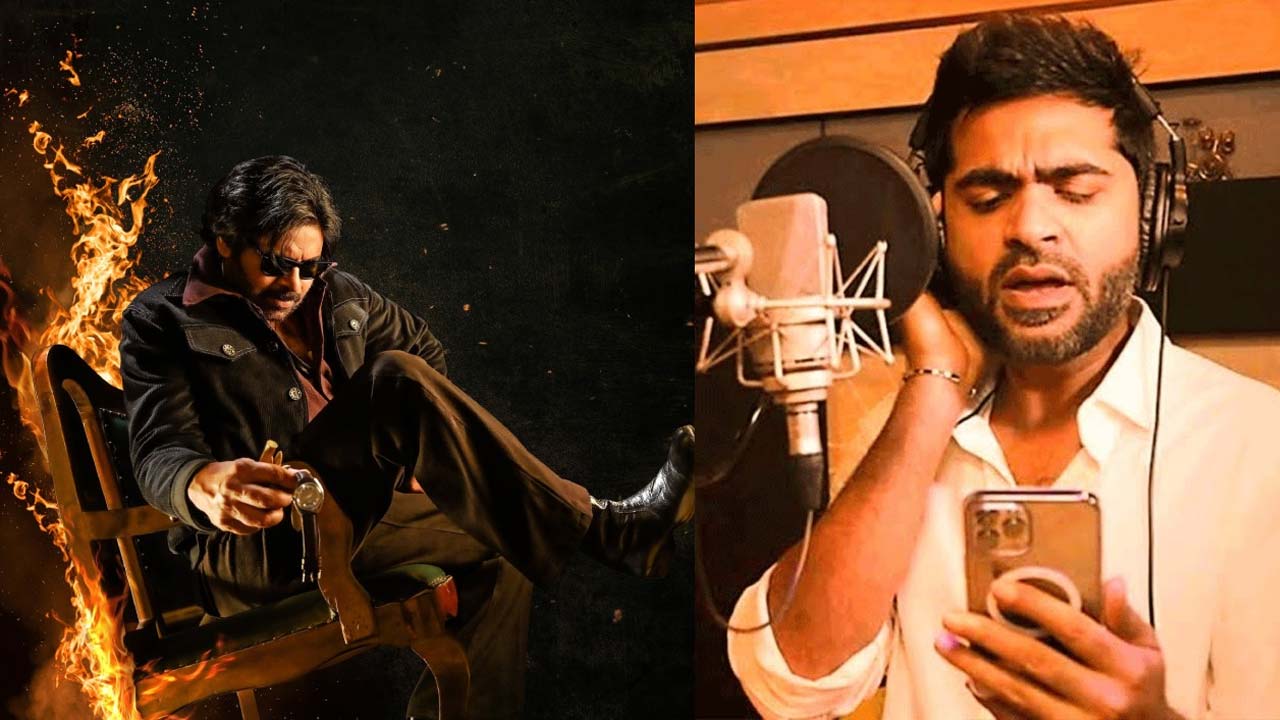 Simbu Will Sing A Song In Pawan Kalyan OG Movie