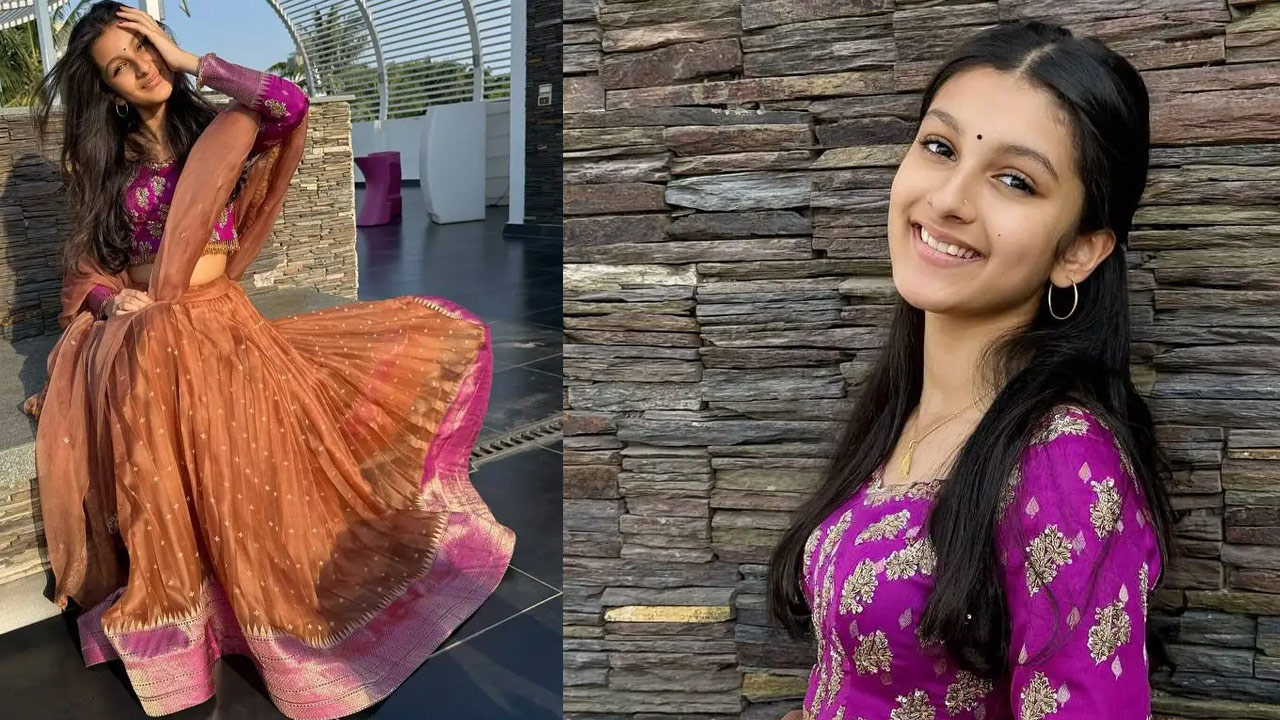 Mahesh Babu's Daughter Sitara's Special Diwali Photos