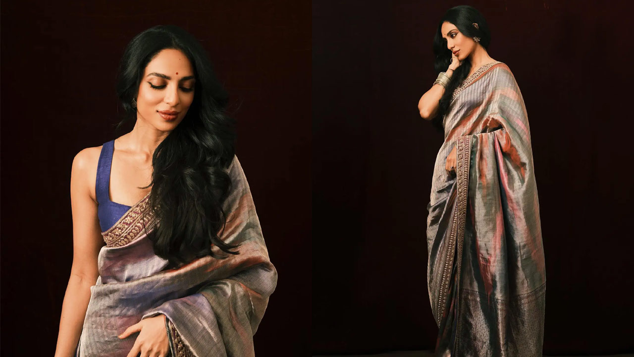 Sobhita's Stunning Look in a Saree Sobhita's Stunning Look in a Saree