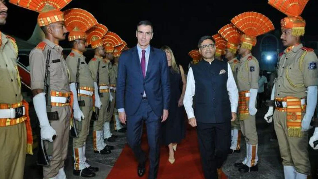 Spanish PM Pedro Sanchez Begins First Official India Visit with PM Modi ...