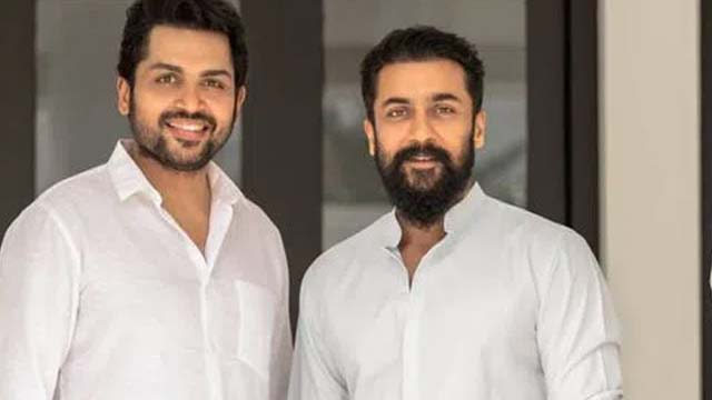 Tamil Star Surya Celebrates 49th Birthday Karthi's Heartfelt Tribute