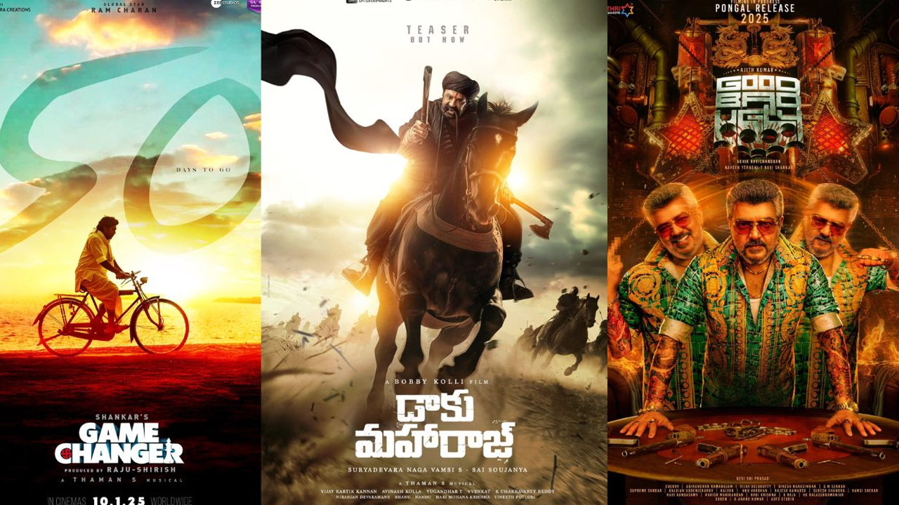 Ajith's Good Bad Ugly Release Delayed, Clearing Way for Ram Charan's Game Changer This Sankranti Ajith's Good Bad Ugly Release Delayed, Clearing Way for Ram Charan's Game Changer This Sankranti