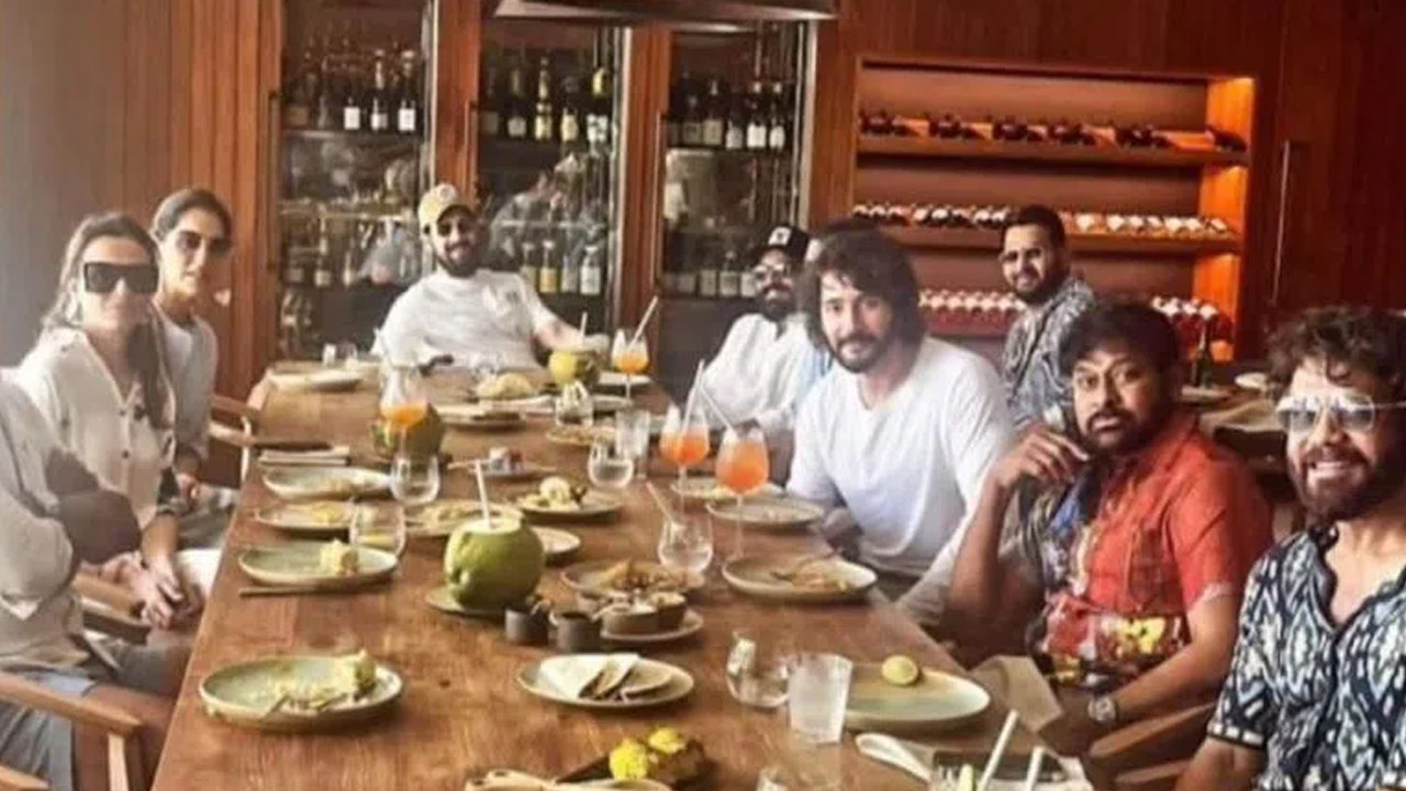 Tollywood Stars Shine Together in the Maldives: Viral Group Photos Tollywood Stars Shine Together in the Maldives: Viral Group Photos