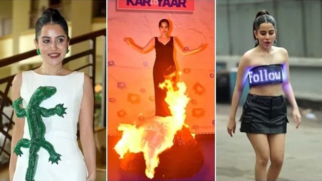 Uorfi Javed's Unmissable Fashion Moments for Follow Kar Lo Yaar on Prime Video