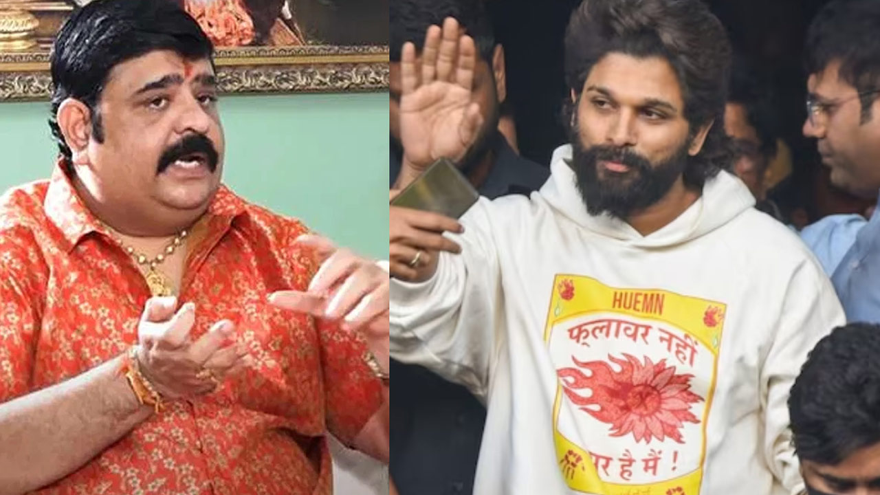 Venu Swamy's Shocking Prediction: Allu Arjun Will Become CM in the Future Venu Swamy's Shocking Prediction: Allu Arjun Will Become CM in the Future