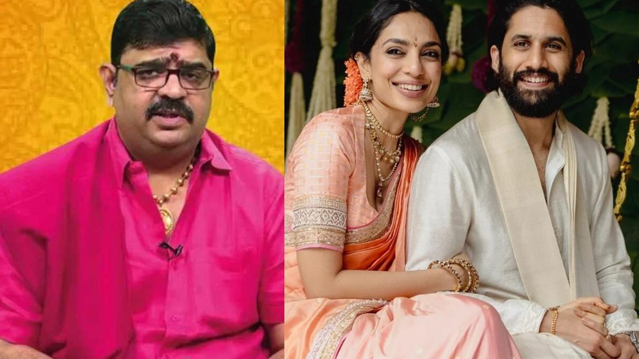 Venuswamy Faces Backlash Over Predictions About Naga Chaitanya and Shobhita's Relationship Venuswamy Faces Backlash Over Predictions About Naga Chaitanya and Shobhita's Relationship