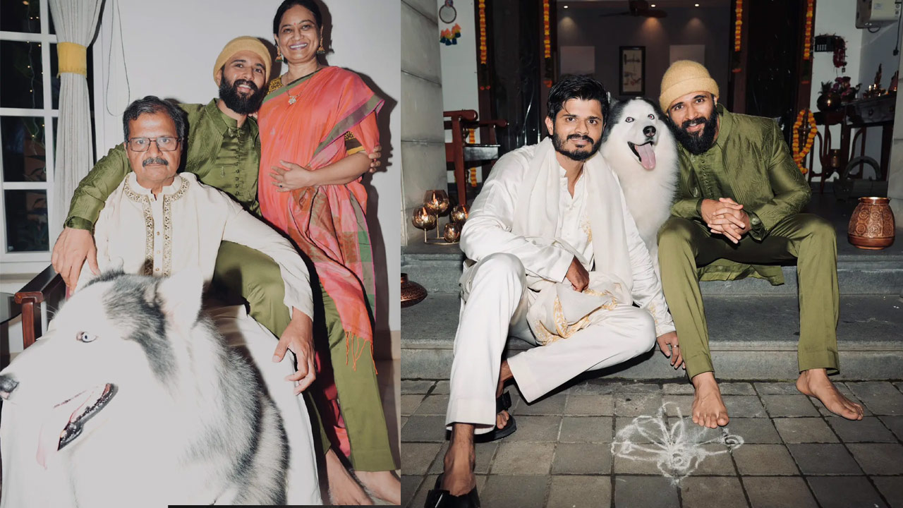 Vijay Deverakonda's Diwali Celebrations with Family Go Viral