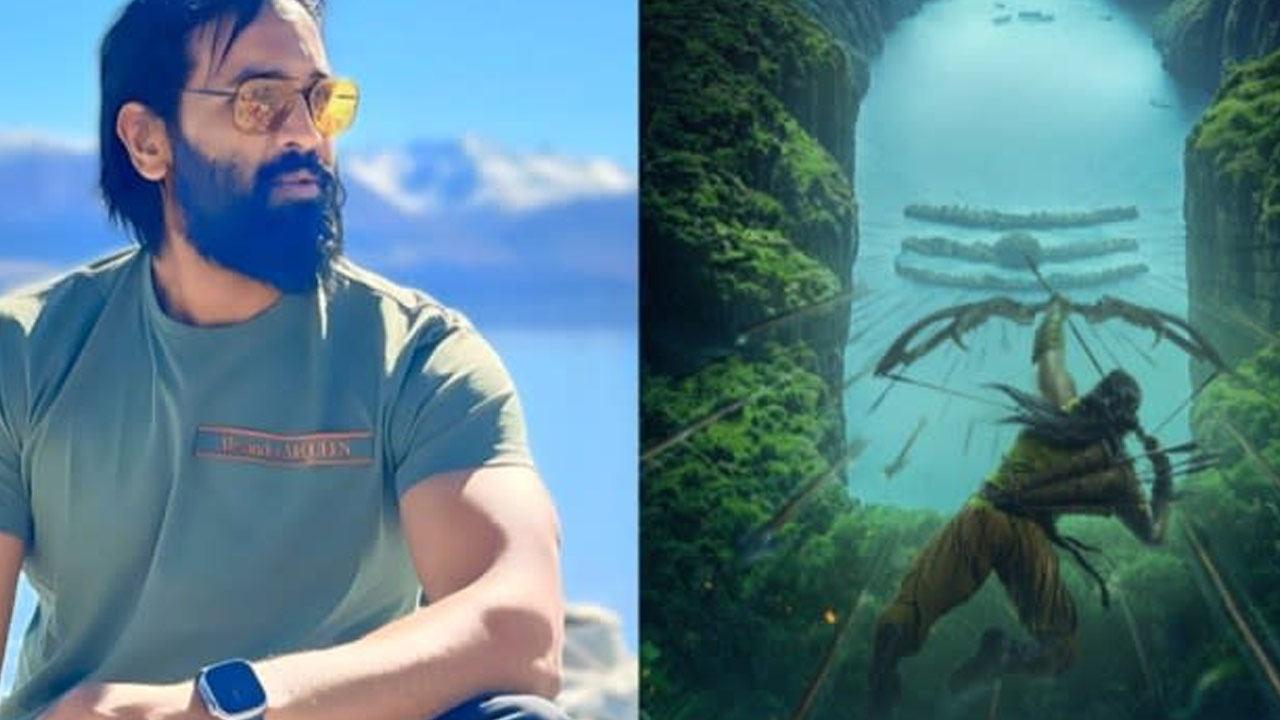 Vishnu Releases Kannappa Animated Comic Book Video