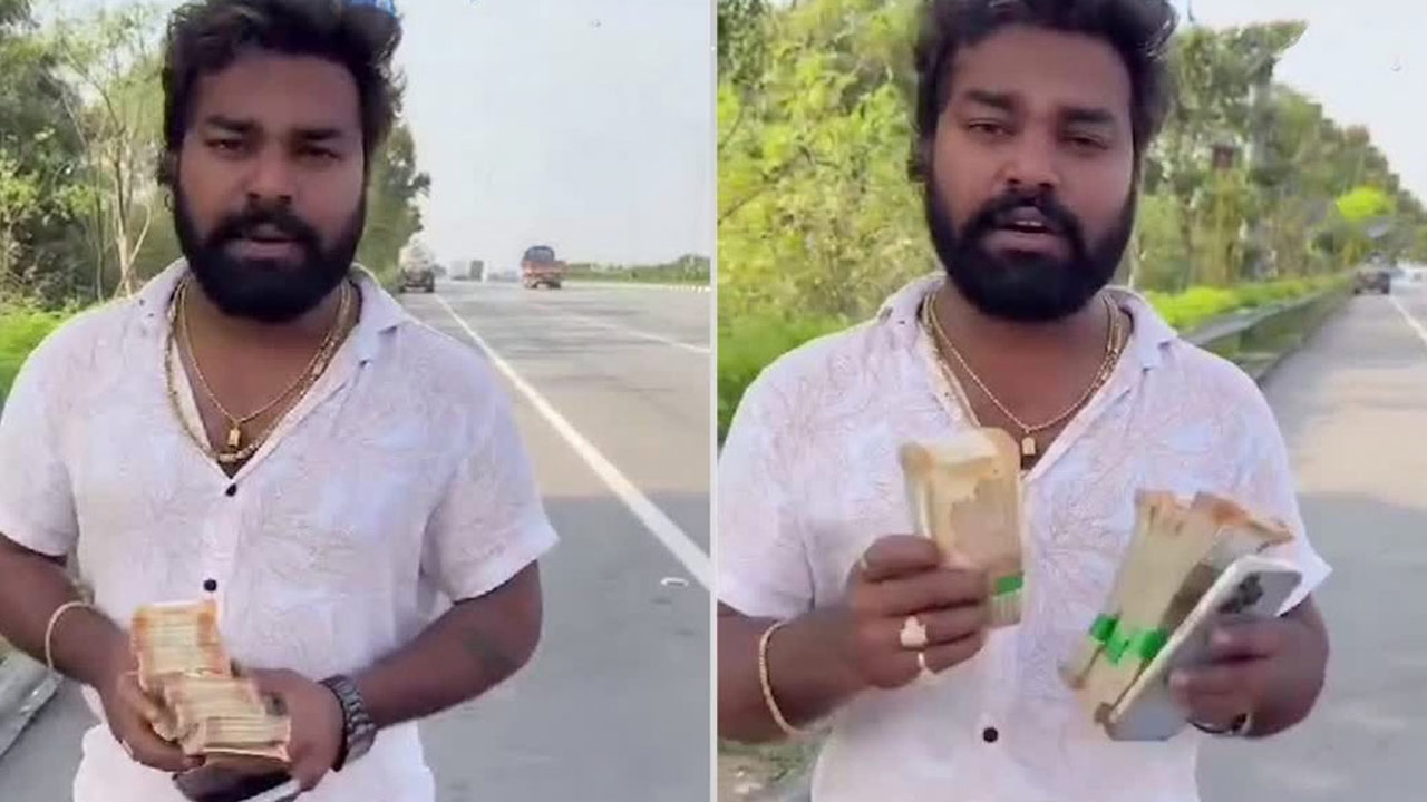 Youtuber Bhanu Chander Arrested for Creating Nuisance with 'Money Hunt Challenge' on Outer Ring Road Youtuber Bhanu Chander Arrested for Creating Nuisance with 'Money Hunt Challenge' on Outer Ring Road