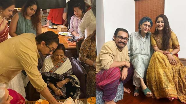 Aamir Khan's Celebrating Mother Zeenat Hussain's 90th Birthday Aamir Khan's Celebrating Mother Zeenat Hussain's 90th Birthday