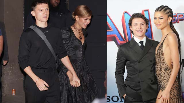Zendaya and Tom Holland hold hands on a rare date