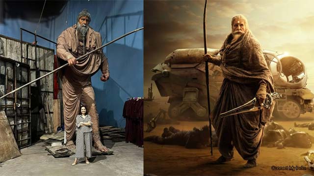 Amitabh's Ashwatthama Statue on 'Kalki' Set: Have You Seen It? Amitabh's Ashwatthama Statue on 'Kalki' Set: Have You Seen It?
