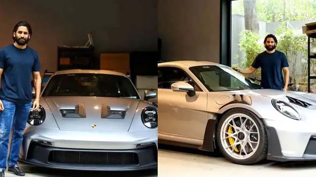 Naga Chaitanya's New Car Photos Goes Viral