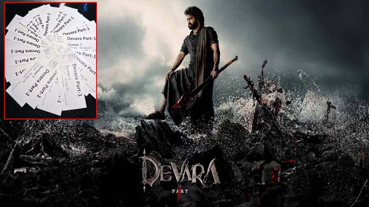 Devara: Advance Bookings Open, Worldwide Release on September 27th with Special Benefit Show Planned