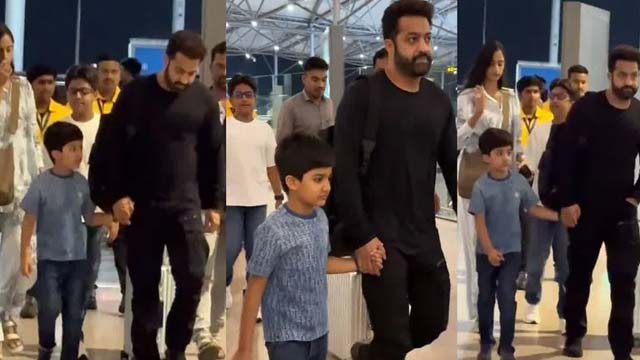 NTR to shoot Devara with family NTR to shoot Devara with family