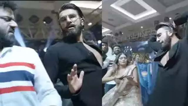 Ranveer Singh and Devi Sri Prasad Dance At Shankar's Daughter Wedding Viral Video Ranveer Singh and Devi Sri Prasad Dance At Shankar's Daughter Wedding Viral Video