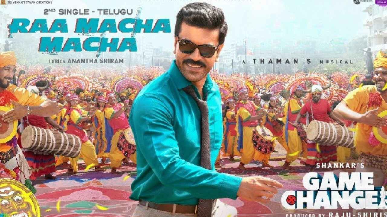 Game Changer: Ram Charan's Solid Update with the Second Song Poster