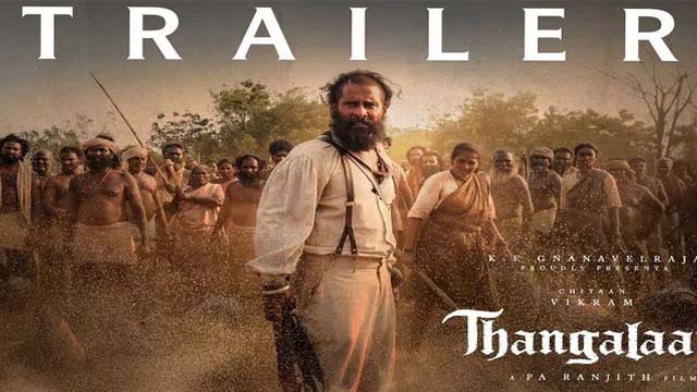 Vikram Thangalaan Trailer Released