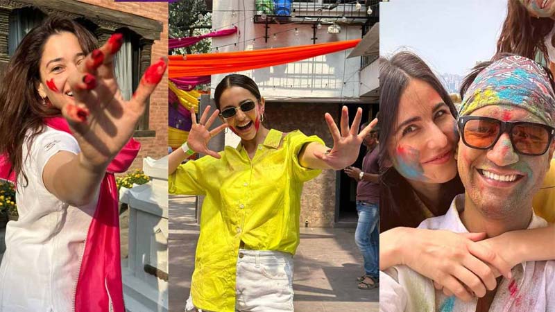 Tollywood to Bollywood, Celebrities' Holi Celebration Pictures