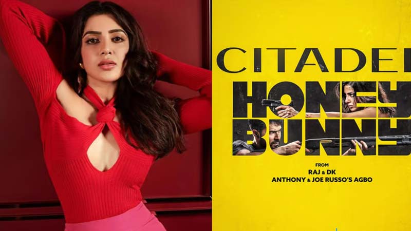 Citadel Honey Bunny: Samantha web series first poster Citadel Honey Bunny: Samantha web series first poster