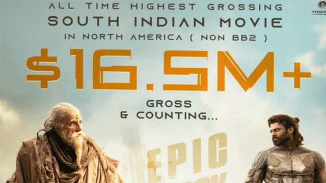 Kalki 2898AD North American Premiere Crosses $16.5M Gross