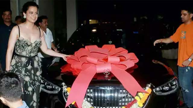  Have you seen Kangana's new car.. Mind black if you know the price..!