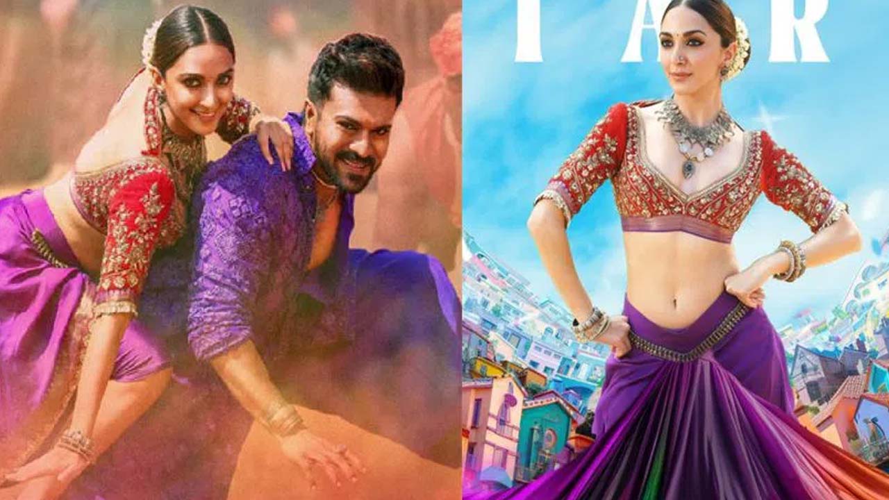 Kiara Advani's Birthday - Special wishes with a new poster of  'Game Changer'