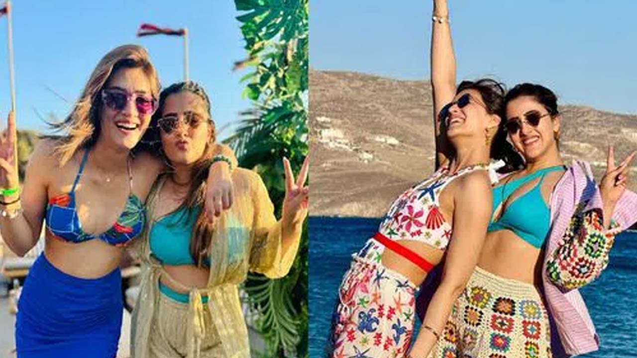 Kriti Sanon: Kriti Sanon enjoying vacation with sister Photos