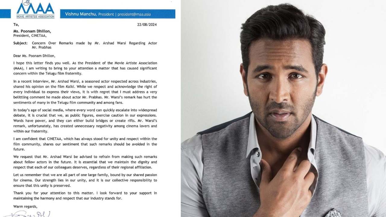 Manchu Vishnu Blasts Arshad Warsi for Disrespecting Prabhas