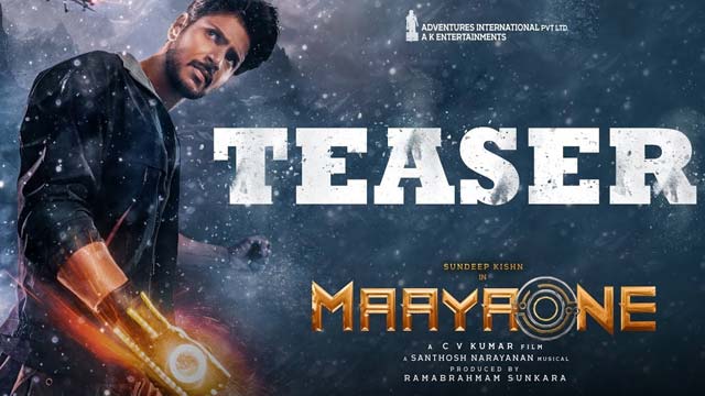 Sandeep Kishan Maayaone Teaser Release