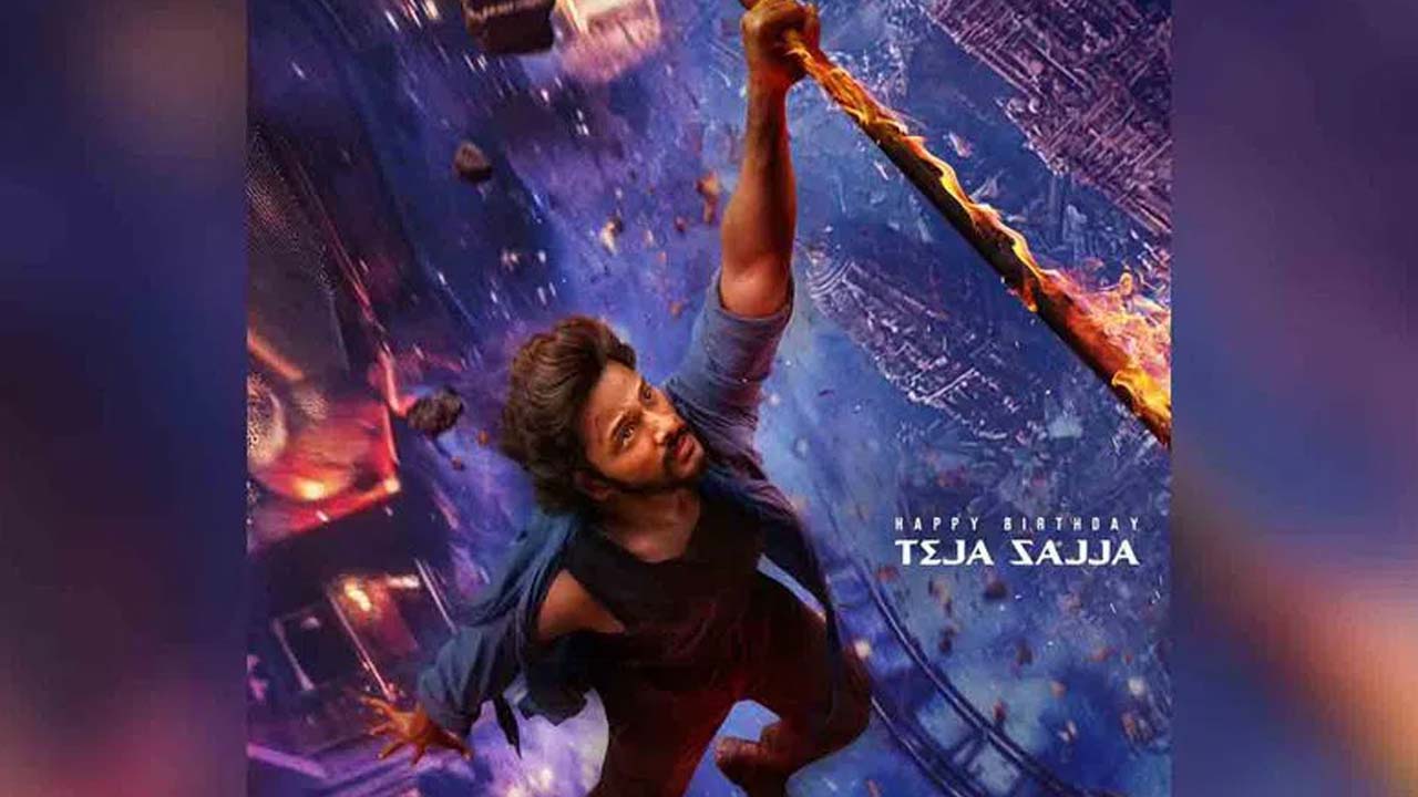 Teja Sajja Special Poster Released from Mirai Movie Teja Sajja Special Poster Released from Mirai Movie