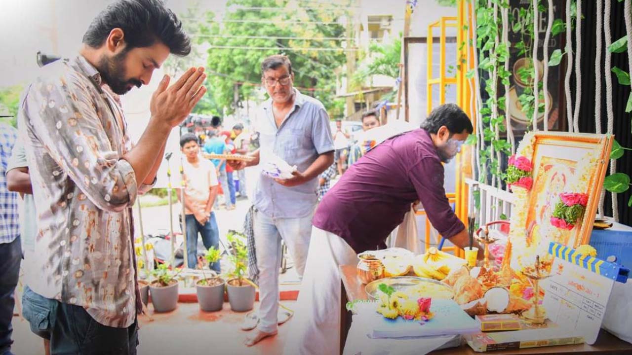 Naga Shourya Starts Shooting for High-Budget Film Directed by Ram Deshin Naga Shourya Starts Shooting for High-Budget Film Directed by Ram Deshin