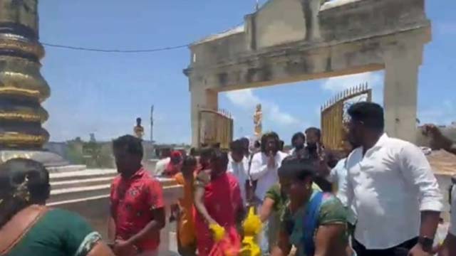 Nikhil is the hero who opened the closed temple Nikhil is the hero who opened the closed temple