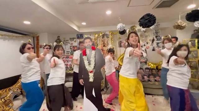 NTR Birthday. Japan Lady Fans Mass Celebrations.