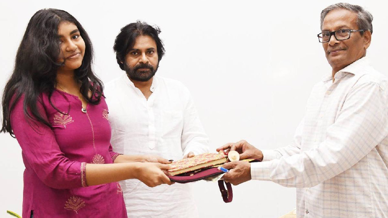 Pawan Kalyan's Thoughtful Gift: Supporting Local Art for His Daughter