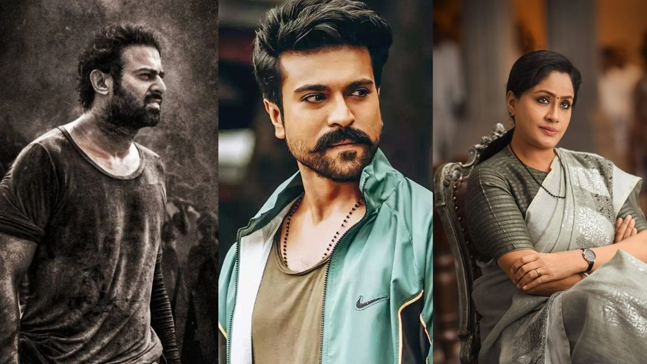 Tollywood Stars Prabhas, Ram Charan, and Vijayashanti Condemn Konda Surekha's Remarks on Nagarjuna Tollywood Stars Prabhas, Ram Charan, and Vijayashanti Condemn Konda Surekha's Remarks on Nagarjuna
