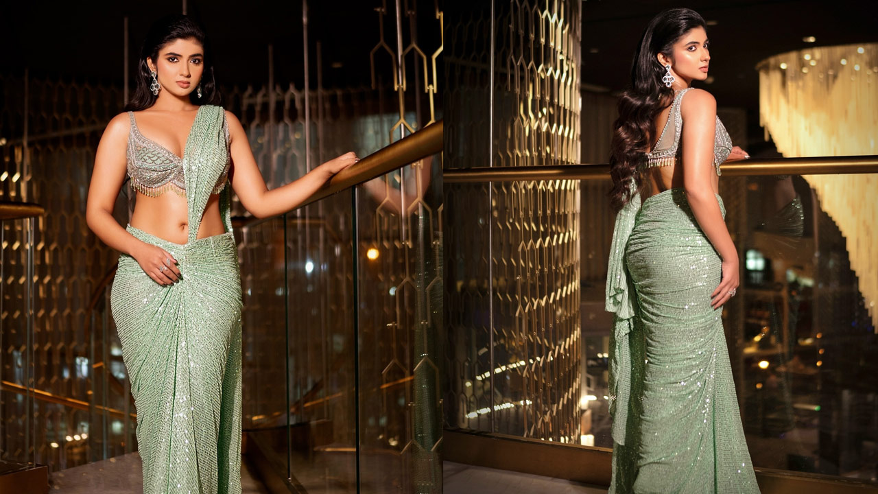 Pragya Nagar Dazzles in a Saree with Stunning Elegance