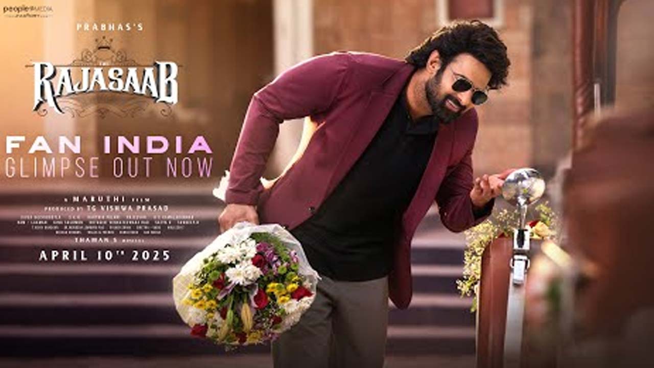 Prabhas RajaSaab Glimpse Released