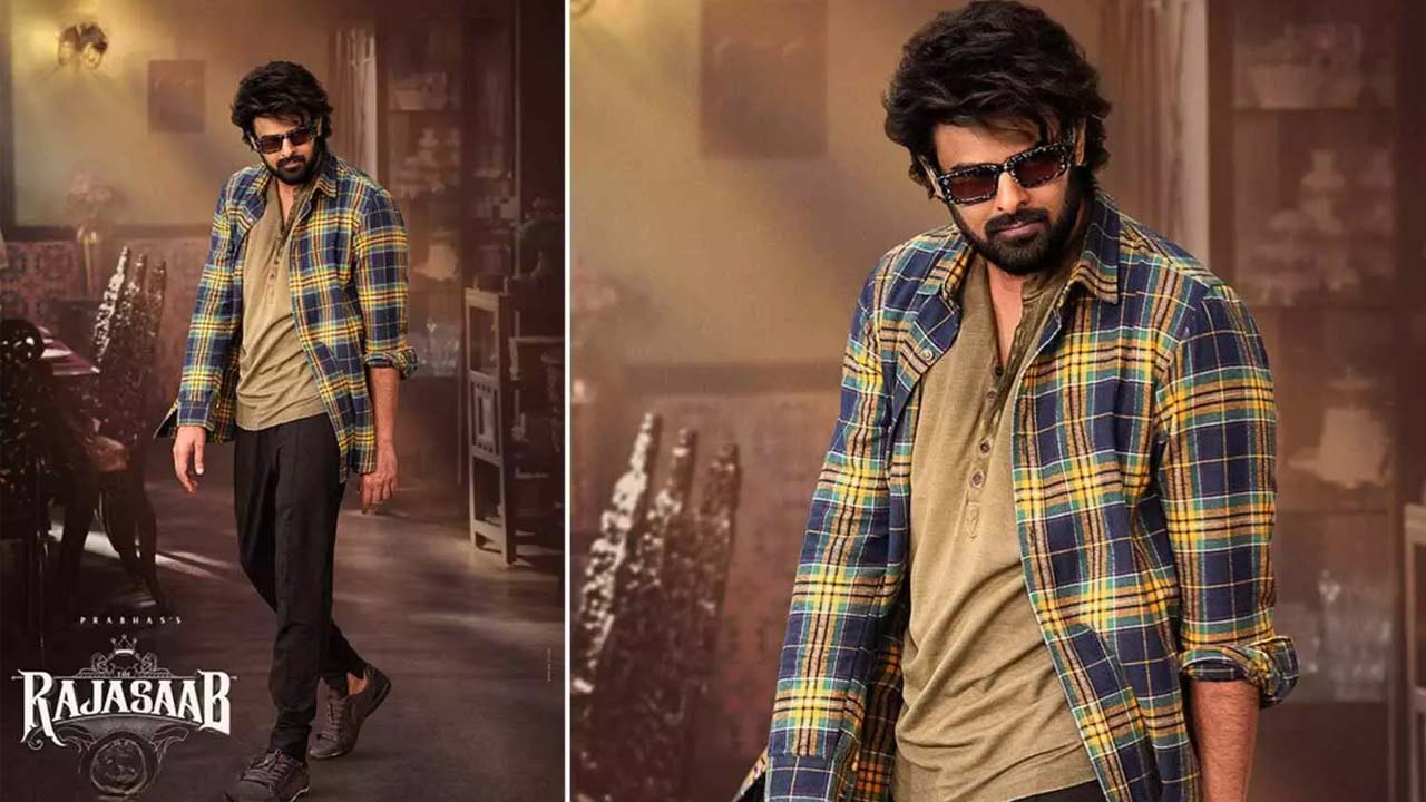 Prabhas Stylish Look for The Raja Saab Revealed Prabhas Stylish Look for The Raja Saab Revealed