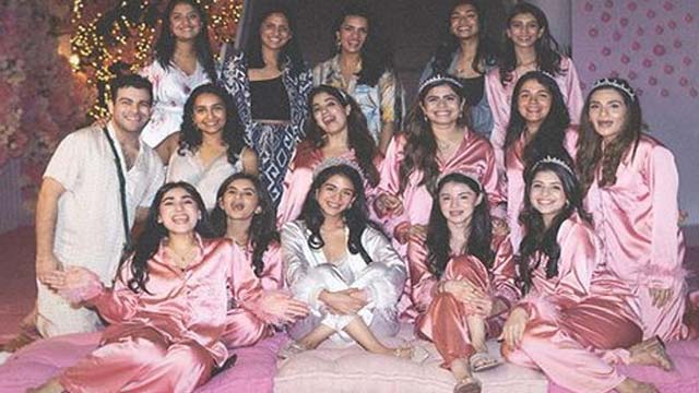 Janhvi Kapoor's special party for Ambani's little daughter-in-law.. photos viral