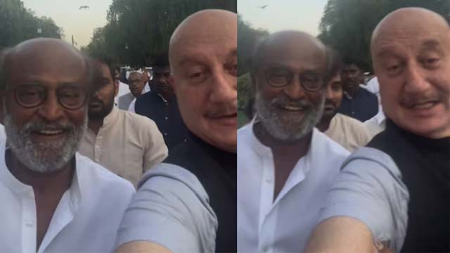 Anupam Kher Calls Rajinikanth God's Gift To Mankind Viral Video