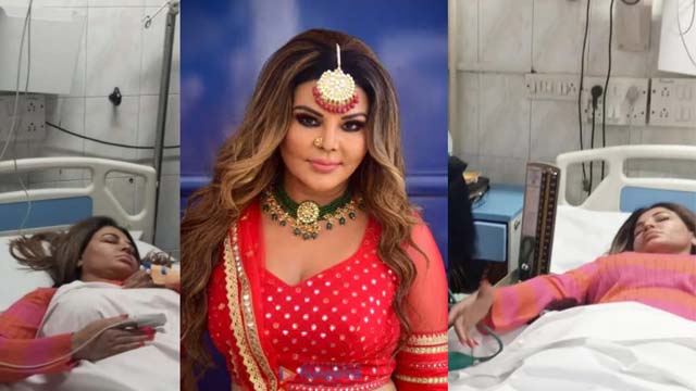 Rakhi Sawant: Bollywood actress on hospital bed