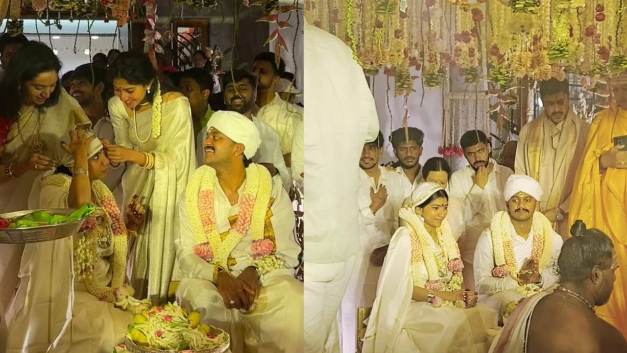 Sai Pallavi's Sister Pooja Kannan's Wedding Videos Goes Viral Sai Pallavi's Sister Pooja Kannan's Wedding Videos Goes Viral