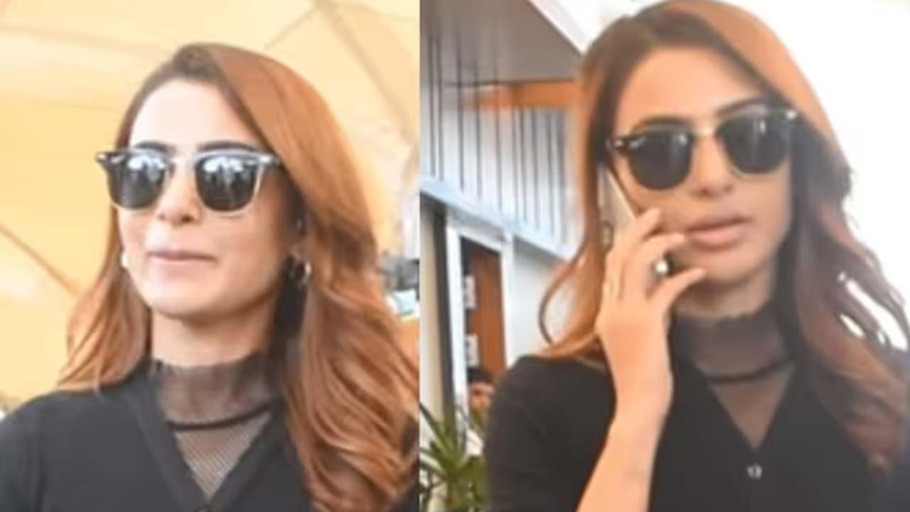 Samantha Ruth Prabhu Shines in Stylish Airport Look and Shares Her Busy Routine