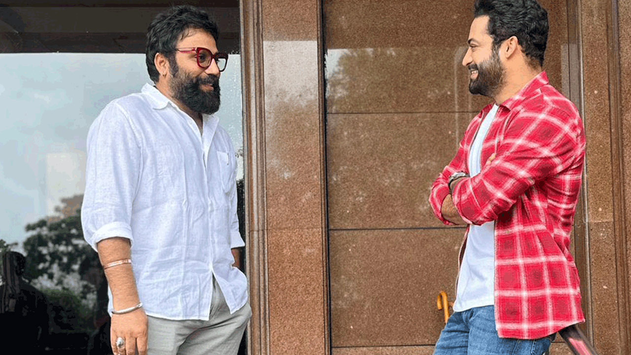Sandeep Reddy Vanga and Jr NTR Snap Sparks Collaboration Rumors